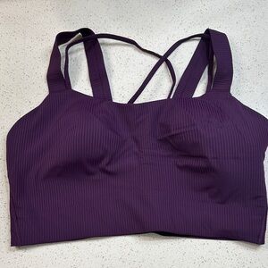 Women's Lululemon Ribbed D/DD Like A Cloud Longline Bra